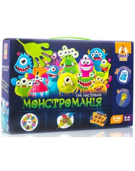 Гра настільна з липучками Vladi Toys Монстроманія (VT8044-23) - VT8044-23