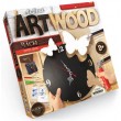 Набір для творчості Danko Toys Artwood Вирізання лобзиком Настінний годинник - mlt Artwood 1