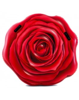 Матрац надувний Intex Червона троянда 137х132 см (58783)