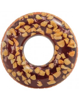 Надувний круг Intex Пончик в шоколаді 114 см (56262)