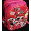 Рюкзак дошкільний L.O.L. Surprise 1 відділення, 1 кишеня, м'яка спинка, 3D-малюнок (С 43697)