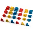 Логічні блоки Дьенеша, 48 деталей в картонній коробці, Komarovtoys