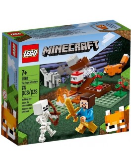 Конструктор LEGO Minecraft Пригоди в тайзі (21162)