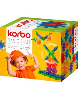 Набір для творчого конструювання Korbo Basic, 90 деталей