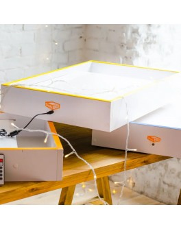 Сенсорний світловий планшет для пісочної анімації, лайтбокс 62х42 см