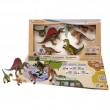 Обучающий игровой набор с QR-картой Wenno Хищные Динозавры (WCD1701) - KDS WCD1701