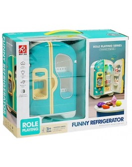 Дитяча іграшка Холодильник звук, мелодії, підсвічування, парогенератор, продукти (RJ 5809 B)