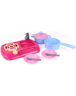 Дитяча кухня з набором посуду Technok Toys (5989)