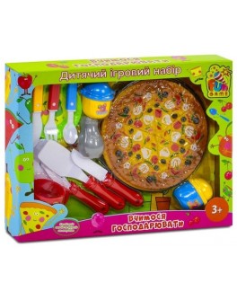 Пицца пластиковая на липучках Fun Game (82001) - ves 82001