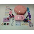 Набір косметики для дівчаток 22 елементи, сумка, LED-лампа для маникюра, аксесуари (768-19)