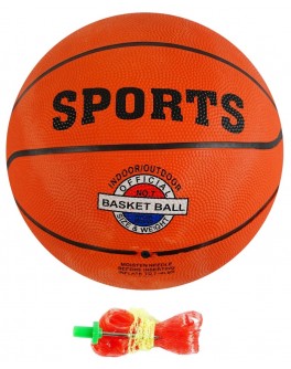 М'яч баскетбольний, матеріал PVC, вага 500 грамів, розмір №7 