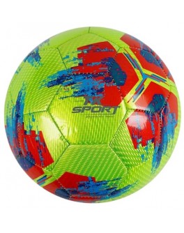 М'яч футбольний розмір №5, 4 кольори, матеріал EVA Laser, 300-310 грамів, гумовий балон (С 40209)
