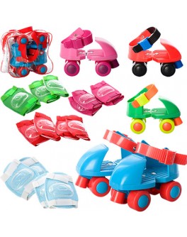 Детские квадровые роликовые коньки Profi Roller MS 0038 | размер 24-30 - mpl MS 0038
