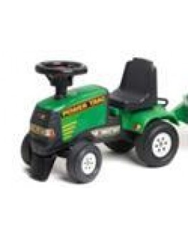 Трактор-каталка Power Track 4x4 зеленый - KKlab 939