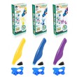 Набор для детского творчества с 3D-ручкой (цвета в ассортименте), 3D Creative - mlt 8801