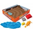 Кинетический песок Kinetic Sand Construction Zone, голубой + формочки (71417-2) - KDS 71417-2