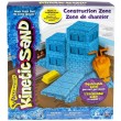 Кинетический песок Kinetic Sand Construction Zone, голубой + формочки (71417-2) - KDS 71417-2