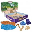 Набір піску для дитячої творчості Kinetic Sand Dino (Блакитний, Коричневий) (71415Dn)