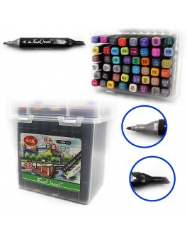 Набір скетч маркерів 48 кольорів в валізі TouchCool (0229-48)