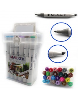 Набір скетч маркерів M&S 24 кольора (0228-24)