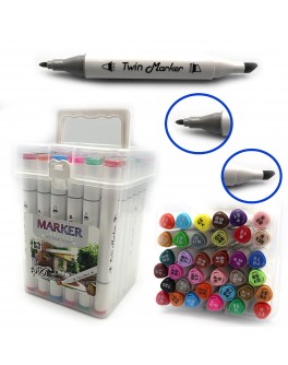 Набір скетч маркерів M&S 36 кольорів (0228-36)