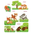 Дерев'яна рамка-вкладиш Монтессорі Дикі тварини Вундеркінд (РВ-005)