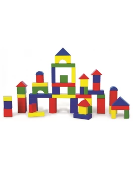 Деревянные кубики конструктор Viga Toys 50 шт (59542) - afk 59542