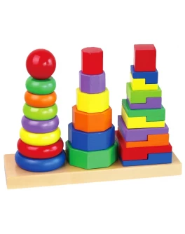 Дерев'яна пірамідка Viga Toys (50567) - afk 50567