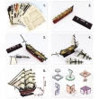 3D-конструктор CubicFun Парусник USS Constitution (T4024h) - CubFun T4024h