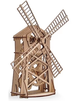 Механический 3D пазл Мельница, Wood Trick - WT 4820195190012