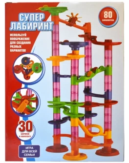 Конструктор Супер Лабиринт 80 деталей (SL-80) - MD SL-80