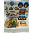 Конструктор Stick building block Транспорт 30 деталей и колеса (SY9910-11-12) - mpl SY9910-11-12