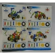 Конструктор Stick building block Транспорт 30 деталей и колеса (SY9910-11-12) - mpl SY9910-11-12