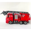 Машинка-конструктор Пожежна машина звук, інерція, бризкає водою (YW 9080 B)