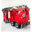 Машинка-конструктор Пожежна машина звук, інерція, бризкає водою (YW 9080 B)