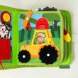 Бізібук Монтессорі My First Farm Book — книжка ферма з фетру, 10 сторінок