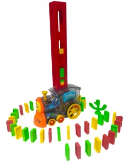 Дитячий ігровий паровозик з доміно Happy Truck (660B)
