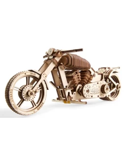 Конструктор Механический 3d-пазл UGears Байк VM-02 - UG 70051