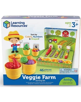 Набір для сортування Вирощуємо овочі з картками Learning Resources LER5553