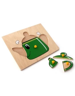 Рамка-вкладиш Монтессорі з дерева Чайник Lam Toys - lam 1003