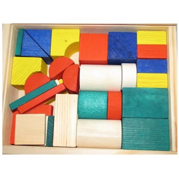 Конструктор из дерева Строитель малый Lam Toys - lam 1622
