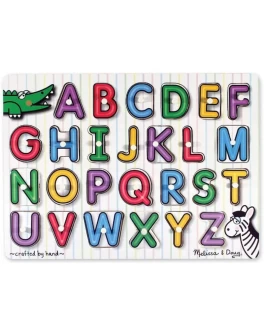 Рамка-вкладыш Монтессори из дерева Английский алфавит Melissa & Doug - MD23272