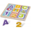 Перший дерев'яний формовий пазл Букви / Цифри Melissa & Doug - MD1899