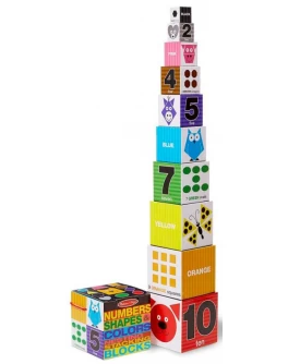 Набір блоків Числа, форми та кольори Melissa & Doug - MD9042