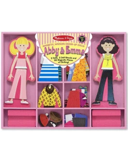 Магнитная одевалка Эбби и Эмма Melissa & Doug - MD4940