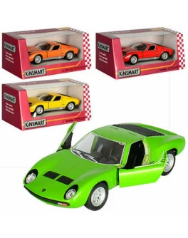 Машинка колекційна Kinsmart Lamborghini Miura P400, 4 кольори (KT5390W) - mpl KT5390W