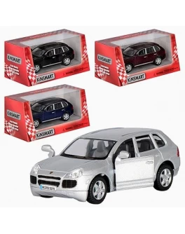 Машинка колекційна Kinsmart Porsche Cayenne Turbo, 4 кольори (KT 5075 W) - mpl KT 5075 W