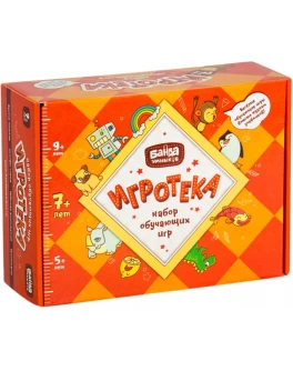 Банда Розумників Ігротека 7 + (Читай-Хапай + Турборахунок + Цветаріум + Геометрика + подарункова коробка) - pi УМ081