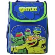 Рюкзак шкільний каркасний 1 Вересня H-11 Turtles, 33.5х26х13.5 - poz 555120