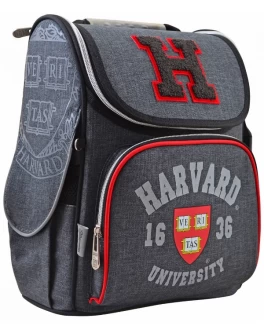 Рюкзак шкільний каркасний 1 Вересня H-11 Harvard, 33.5х26х13.5 - poz 555138